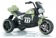 Mappy Classic elektromos motorker&eacute;kp&aacute;r, F&eacute;nyekkel &eacute;s hagnokkal, Z&ouml;ld/Fekete H&aacute;ztart&aacute;s / Otthon / K&uuml;lt&eacute;r - J&aacute;t&eacute;k / Sport - Elektromos be&uuml;lős j&aacute;rmű - 531136