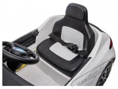 Mappy Mecedes EQA elektromos aut&oacute;, EVA kerekekkel &eacute;s bőr&uuml;l&eacute;ssel, feh&eacute;r &Uacute;jdons&aacute;gok - &Uacute;j term&eacute;kek - 535437