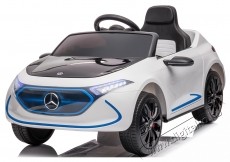 Mappy Mecedes EQA elektromos aut&oacute;, EVA kerekekkel &eacute;s bőr&uuml;l&eacute;ssel, feh&eacute;r - &Uacute;jdons&aacute;gok - &Uacute;j term&eacute;kek - 535437