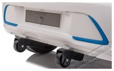 Mappy Mecedes EQA elektromos aut&oacute;, EVA kerekekkel &eacute;s bőr&uuml;l&eacute;ssel, feh&eacute;r &Uacute;jdons&aacute;gok - &Uacute;j term&eacute;kek - 535437