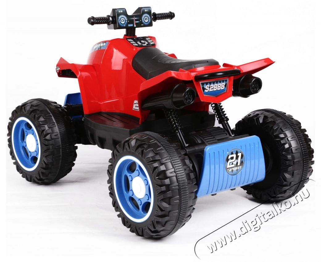 Mappy Race Elektromos ATV gyerekeknek, Fekete/Piros H&aacute;ztart&aacute;s / Otthon / K&uuml;lt&eacute;r - J&aacute;t&eacute;k / Sport - Szabadt&eacute;ri j&aacute;t&eacute;k - 535440