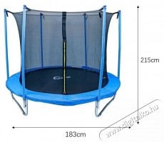 Mappy Trambulin v&eacute;dőh&aacute;l&oacute;val, 183 cm H&aacute;ztart&aacute;s / Otthon / K&uuml;lt&eacute;r - J&aacute;t&eacute;k / Sport - Szabadt&eacute;ri j&aacute;t&eacute;k - 535434