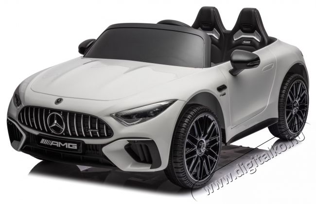Mappy Mercedes SL63 AMG elektromos aut&oacute;, EVA kerekekkel, bőr&uuml;l&eacute;ssel, feh&eacute;r H&aacute;ztart&aacute;s / Otthon / K&uuml;lt&eacute;r - J&aacute;t&eacute;k / Sport - T&aacute;vir&aacute;ny&iacute;t&oacute;s aut&oacute; - 537116