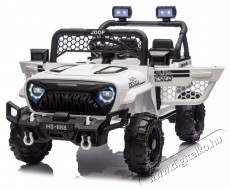 Mappy Go 4x4 elektromos gyerekaut&oacute;, t&aacute;vir&aacute;ny&iacute;t&oacute;val, 105 x 65 x 58 cm, Feh&eacute;r H&aacute;ztart&aacute;s / Otthon / K&uuml;lt&eacute;r - J&aacute;t&eacute;k / Sport - Elektromos be&uuml;lős j&aacute;rmű - 540680
