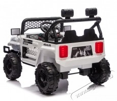 Mappy Go 4x4 elektromos gyerekaut&oacute;, t&aacute;vir&aacute;ny&iacute;t&oacute;val, 105 x 65 x 58 cm, Feh&eacute;r H&aacute;ztart&aacute;s / Otthon / K&uuml;lt&eacute;r - J&aacute;t&eacute;k / Sport - Elektromos be&uuml;lős j&aacute;rmű - 540680