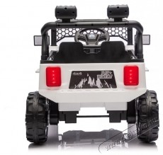 Mappy Go 4x4 elektromos gyerekaut&oacute;, t&aacute;vir&aacute;ny&iacute;t&oacute;val, 105 x 65 x 58 cm, Feh&eacute;r H&aacute;ztart&aacute;s / Otthon / K&uuml;lt&eacute;r - J&aacute;t&eacute;k / Sport - Elektromos be&uuml;lős j&aacute;rmű - 540680