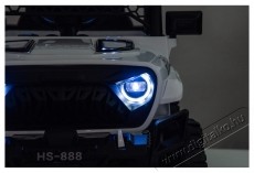 Mappy Go 4x4 elektromos gyerekaut&oacute;, t&aacute;vir&aacute;ny&iacute;t&oacute;val, 105 x 65 x 58 cm, Feh&eacute;r H&aacute;ztart&aacute;s / Otthon / K&uuml;lt&eacute;r - J&aacute;t&eacute;k / Sport - Elektromos be&uuml;lős j&aacute;rmű - 540680