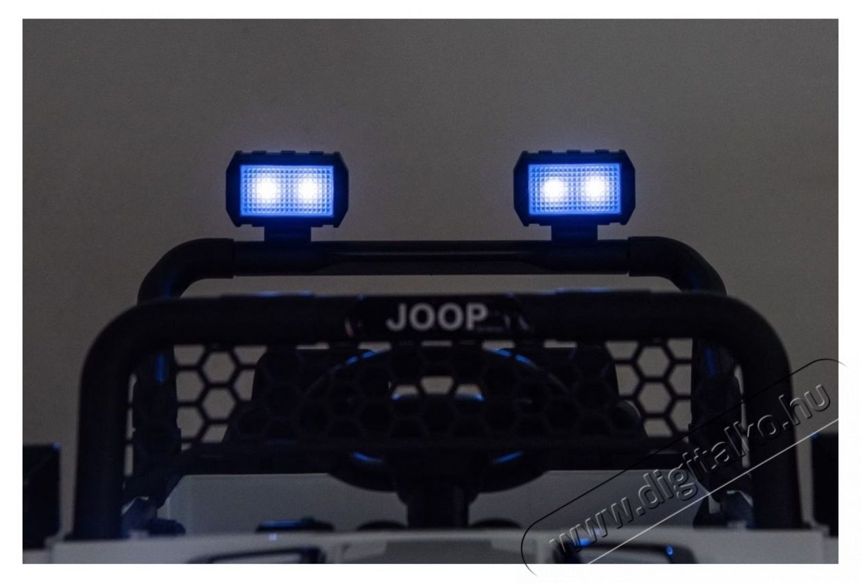 Mappy Go 4x4 elektromos gyerekaut&oacute;, t&aacute;vir&aacute;ny&iacute;t&oacute;val, 105 x 65 x 58 cm, Feh&eacute;r H&aacute;ztart&aacute;s / Otthon / K&uuml;lt&eacute;r - J&aacute;t&eacute;k / Sport - Elektromos be&uuml;lős j&aacute;rmű - 540680