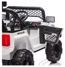 Mappy Go 4x4 elektromos gyerekaut&oacute;, t&aacute;vir&aacute;ny&iacute;t&oacute;val, 105 x 65 x 58 cm, Feh&eacute;r H&aacute;ztart&aacute;s / Otthon / K&uuml;lt&eacute;r - J&aacute;t&eacute;k / Sport - Elektromos be&uuml;lős j&aacute;rmű - 540680