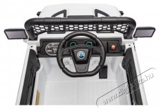 Mappy Go 4x4 elektromos gyerekaut&oacute;, t&aacute;vir&aacute;ny&iacute;t&oacute;val, 105 x 65 x 58 cm, Feh&eacute;r H&aacute;ztart&aacute;s / Otthon / K&uuml;lt&eacute;r - J&aacute;t&eacute;k / Sport - Elektromos be&uuml;lős j&aacute;rmű - 540680