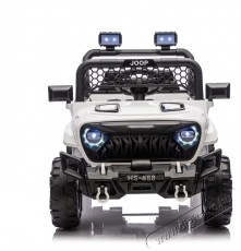 Mappy Go 4x4 elektromos gyerekaut&oacute;, t&aacute;vir&aacute;ny&iacute;t&oacute;val, 105 x 65 x 58 cm, Feh&eacute;r H&aacute;ztart&aacute;s / Otthon / K&uuml;lt&eacute;r - J&aacute;t&eacute;k / Sport - Elektromos be&uuml;lős j&aacute;rmű - 540680