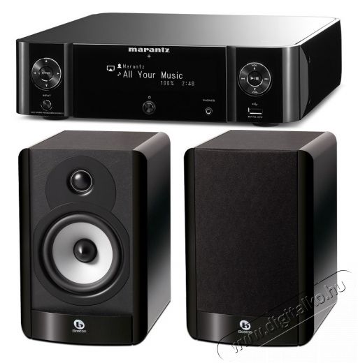 Marantz MCR511 + Boston Acoustics A25 mini hifi rendszer - fekete Audio-Video / Hifi / Multimédia - Hifi - Sztereó - Összeállított hifi szett - 293965