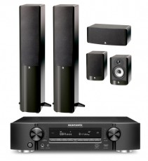 Marantz NR1606 + Boston Acoustics A250 + A23 + A225 hangfalszett Audio-Video / Hifi / Multimédia - Házimozi - Összeállított házimozi szett - 295659
