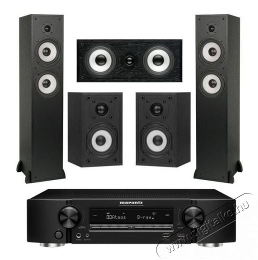 Marantz NR1606 + Boston Acoustics CS260 + CS23 + CS225 hangfalszett Audio-Video / Hifi / Multimédia - Házimozi - Összeállított házimozi szett - 295658