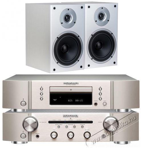 Marantz PM5005 integrált erősítő + CD5005 CD lejátszó + RAPTOR 3 hangsugárzó - ezüst Audio-Video / Hifi / Multimédia - Házimozi - Összeállított házimozi szett - 339122
