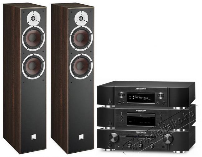 Marantz PM6006 + CD6006 + NA6005 - fekete + Dali Spektor 6 - dió Audio-Video / Hifi / Multimédia - Házimozi - Összeállított házimozi szett - 318270