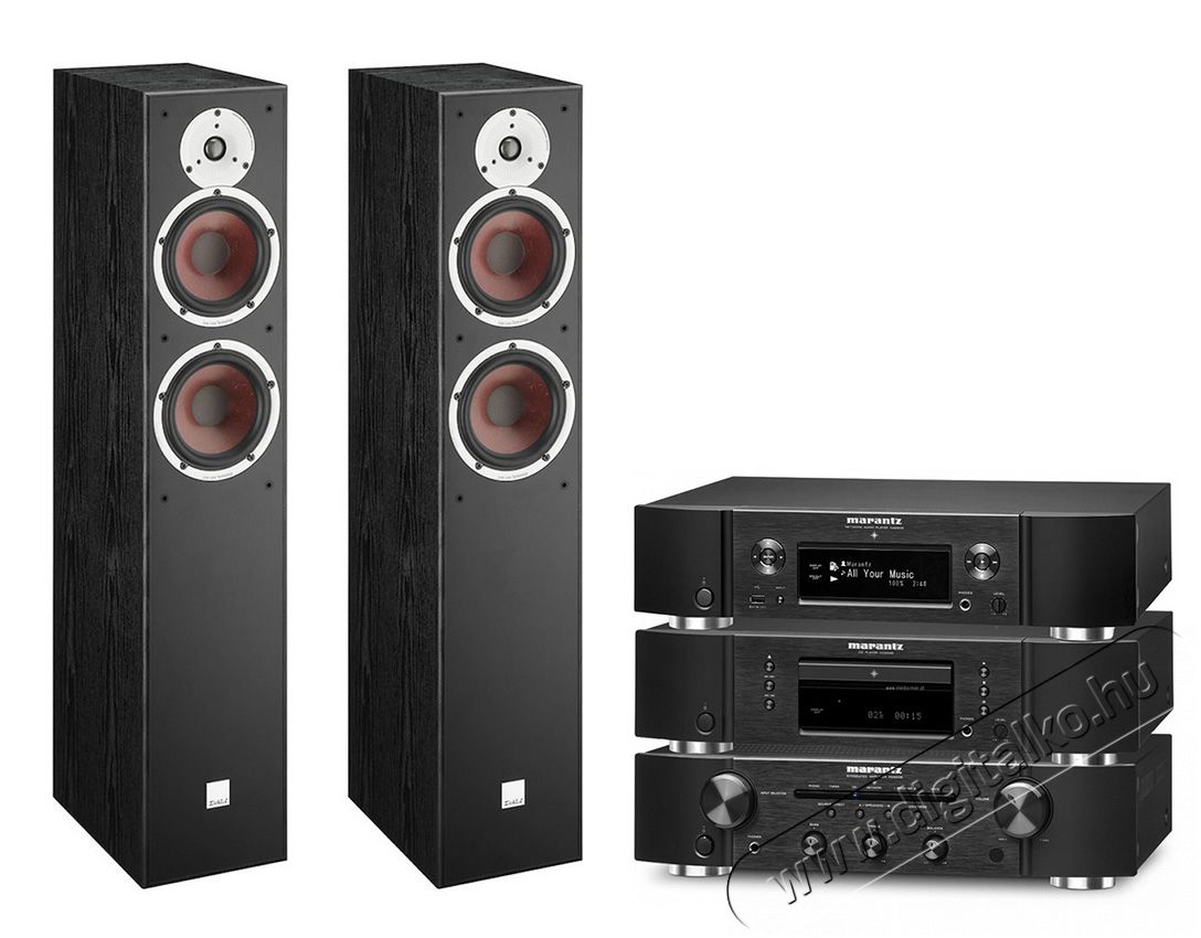 Marantz PM6006 + CD6006 + NA6005 - fekete + Dali Spektor 6 - fekete Audio-Video / Hifi / Multimédia - Házimozi - Összeállított házimozi szett - 319817