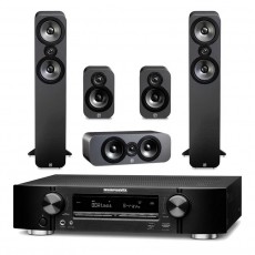 Marantz NR1606 + QA 3050 + 3010 + 3090C hangfalszett Audio-Video / Hifi / Multimédia - Házimozi - Összeállított házimozi szett - 295423