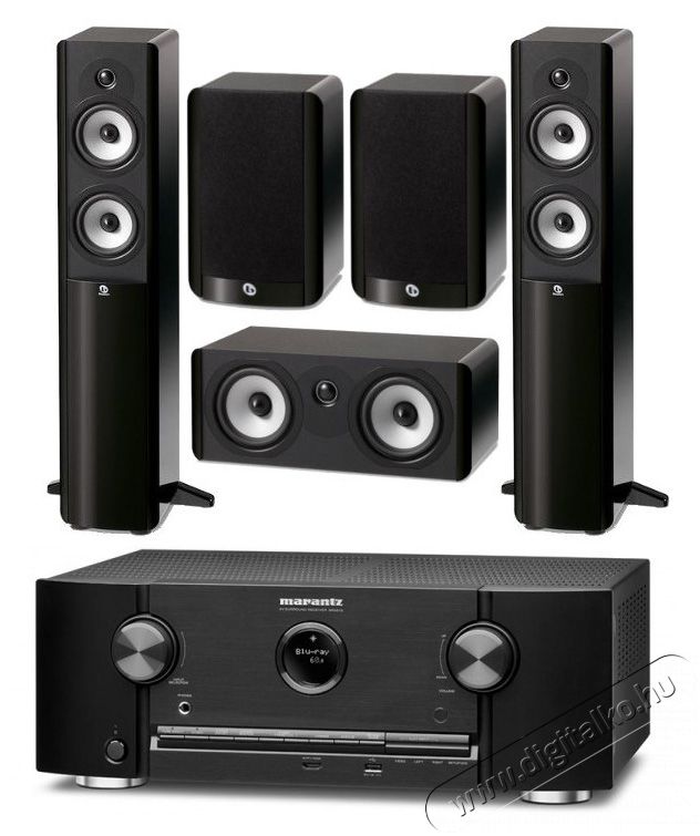 Marantz SR5010 + Boston Acoustics A250 + A23 + A225 hangfalszett Audio-Video / Hifi / Multimédia - Házimozi - Összeállított házimozi szett - 295661