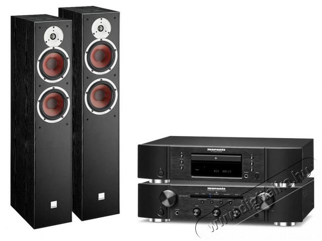 Marantz PM5005 + CD5005 + SPEKTOR 6 Sztereó rendszer - fekete Audio-Video / Hifi / Multimédia - Hifi - Sztereó - Összeállított hifi szett - 361347