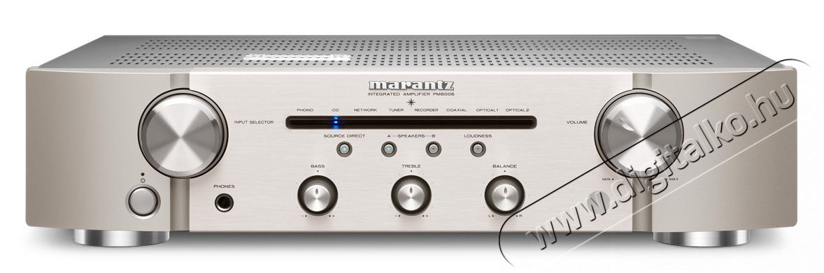 Marantz CD6006 CD lejátszó + PM6006 integrált erősítő - ezüst/arany Audio-Video / Hifi / Multimédia - CD / DVD / Blu-Ray / Multimédia készülék - CD lejátszó - 319809