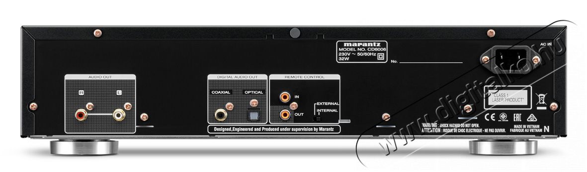 Marantz CD6006 CD lejátszó + PM6006 integrált erősítő - ezüst/arany Audio-Video / Hifi / Multimédia - CD / DVD / Blu-Ray / Multimédia készülék - CD lejátszó - 319809