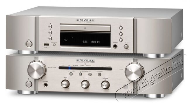 Marantz CD6006 CD lejátszó + PM6006 integrált erősítő - ezüst/arany Audio-Video / Hifi / Multimédia - CD / DVD / Blu-Ray / Multimédia készülék - CD lejátszó - 319809