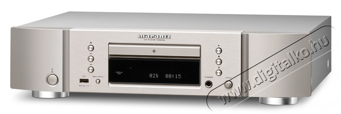 Marantz CD6006 CD lejátszó + PM6006 integrált erősítő - ezüst/arany Audio-Video / Hifi / Multimédia - CD / DVD / Blu-Ray / Multimédia készülék - CD lejátszó - 319809