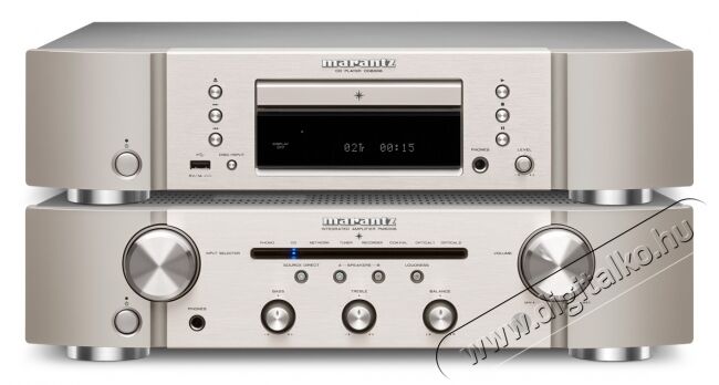 Marantz CD6006 CD lejátszó + PM6006 integrált erősítő - ezüst/arany Audio-Video / Hifi / Multimédia - CD / DVD / Blu-Ray / Multimédia készülék - CD lejátszó - 319809