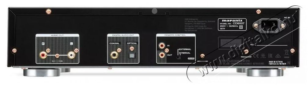 Marantz CD6007 Black CD-lej&aacute;tsz&oacute; Audio-Video / Hifi / Multim&eacute;dia - CD / DVD / Blu-Ray / Multim&eacute;dia k&eacute;sz&uuml;l&eacute;k - CD lej&aacute;tsz&oacute; - 399992