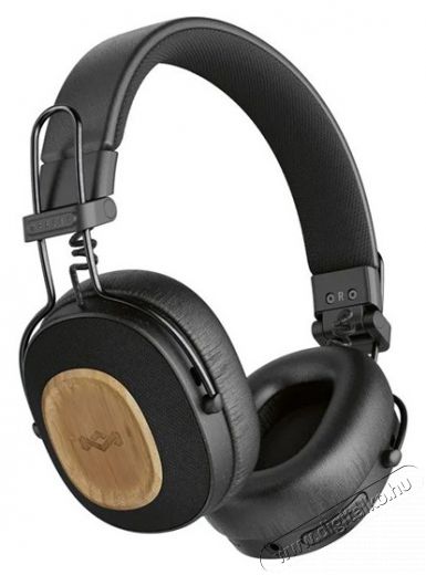 Marley Positive Vibration Riddim Bluetooth fekete fejhallgató Audio-Video / Hifi / Multimédia - Fül és Fejhallgatók - Fejhallgató - 507593