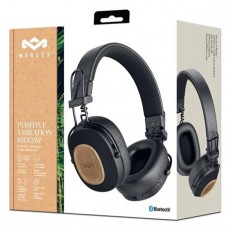 Marley Positive Vibration Riddim Bluetooth fekete fejhallgató Audio-Video / Hifi / Multimédia - Fül és Fejhallgatók - Fejhallgató - 507593