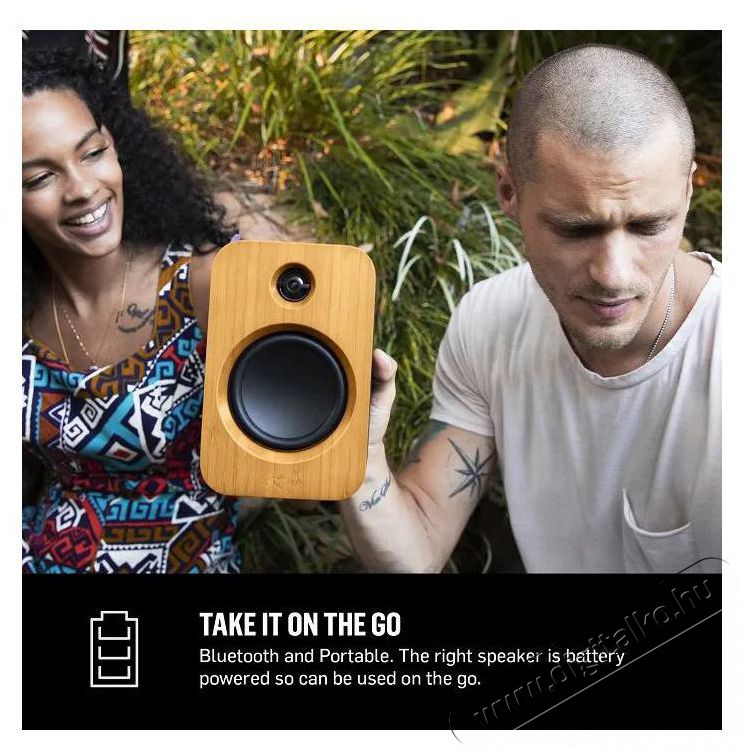 Marley Get Together DUO Bluetooth hangsz&oacute;r&oacute; Audio-Video / Hifi / Multim&eacute;dia - Hordozhat&oacute;, vezet&eacute;k n&eacute;lk&uuml;li / bluetooth hangsug&aacute;rz&oacute; - Hordozhat&oacute;, vezet&eacute;k n&eacute;lk&uuml;li / bluetooth hangsug&aacute;rz&oacute; - 500301