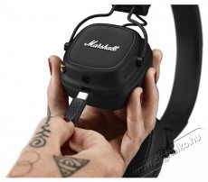 Marshall Major IV BT Fekete bluetooth fejhallgató Audio-Video / Hifi / Multimédia - Fül és Fejhallgatók - Fejhallgató - 500848