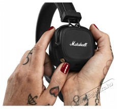 Marshall Major IV BT Fekete bluetooth fejhallgató Audio-Video / Hifi / Multimédia - Fül és Fejhallgatók - Fejhallgató - 500848