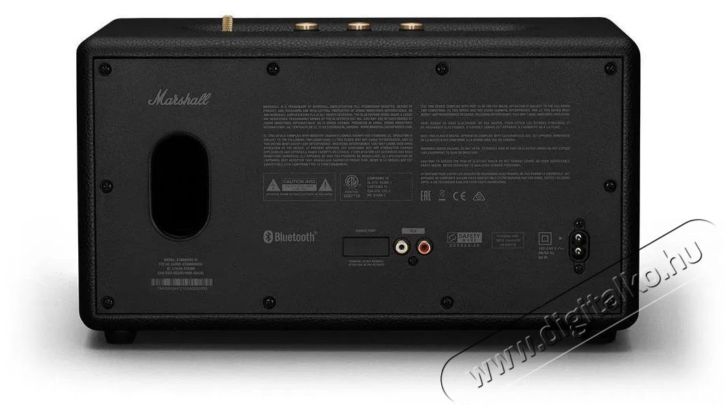 Marshall Stanmore III Black Audio-Video / Hifi / Multim&eacute;dia - Hordozhat&oacute;, vezet&eacute;k n&eacute;lk&uuml;li / bluetooth hangsug&aacute;rz&oacute; - Hordozhat&oacute;, vezet&eacute;k n&eacute;lk&uuml;li / bluetooth hangsug&aacute;rz&oacute; - 521520