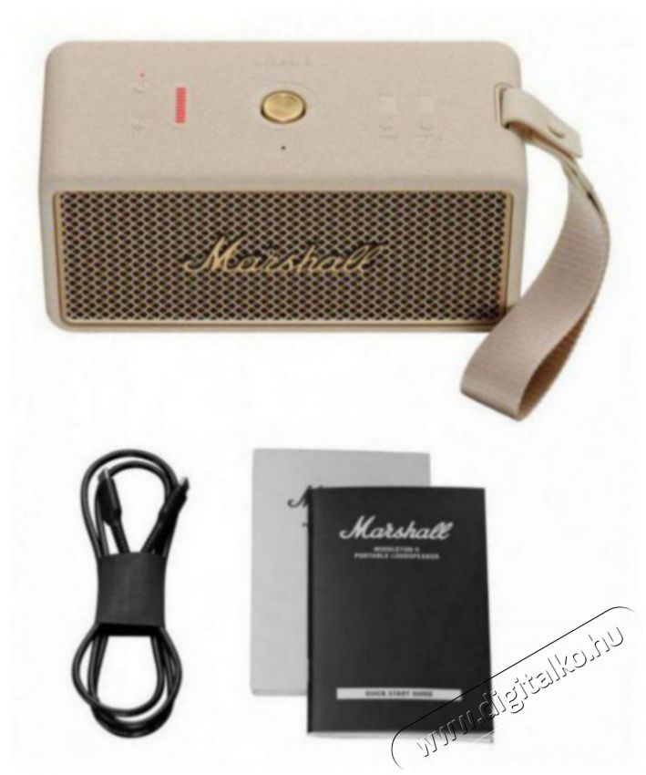 Marshall Middleton II Cream Audio-Video / Hifi / Multim&eacute;dia - Hordozhat&oacute;, vezet&eacute;k n&eacute;lk&uuml;li / bluetooth hangsug&aacute;rz&oacute; - Hordozhat&oacute;, vezet&eacute;k n&eacute;lk&uuml;li / bluetooth hangsug&aacute;rz&oacute; - 521537