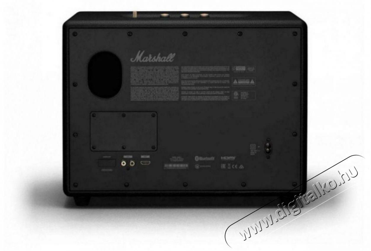 Marshall Woburn III Black Audio-Video / Hifi / Multim&eacute;dia - Hordozhat&oacute;, vezet&eacute;k n&eacute;lk&uuml;li / bluetooth hangsug&aacute;rz&oacute; - Hordozhat&oacute;, vezet&eacute;k n&eacute;lk&uuml;li / bluetooth hangsug&aacute;rz&oacute; - 521544