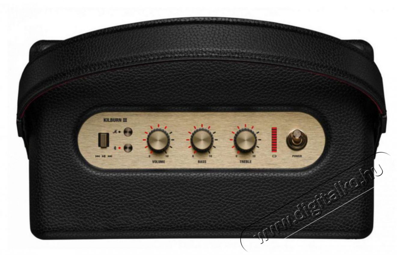 Marshall Kilburn III Black & Brass Audio-Video / Hifi / Multim&eacute;dia - Hordozhat&oacute;, vezet&eacute;k n&eacute;lk&uuml;li / bluetooth hangsug&aacute;rz&oacute; - Hordozhat&oacute;, vezet&eacute;k n&eacute;lk&uuml;li / bluetooth hangsug&aacute;rz&oacute; - 521534
