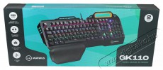 MARWUS Marwus GK110 RGB (Blue Switch) HUN mechanikus gamer billentyűzet Mobil / Kommunikáció / Smart - Tablet / E-book kiegészítő, tok - Billentyűzet - 478019