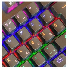 MARWUS Marwus GK110 RGB (Blue Switch) HUN mechanikus gamer billentyűzet Mobil / Kommunikáció / Smart - Tablet / E-book kiegészítő, tok - Billentyűzet - 478019