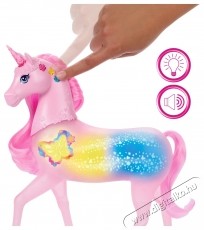 Mattel Barbie Var&aacute;zslatos unikornis  20 f&eacute;ny-  hang- &eacute;s zenei kombin&aacute;ci&oacute; H&aacute;ztart&aacute;s / Otthon / K&uuml;lt&eacute;r - J&aacute;t&eacute;k / Sport - J&aacute;t&eacute;kfigura - 531936