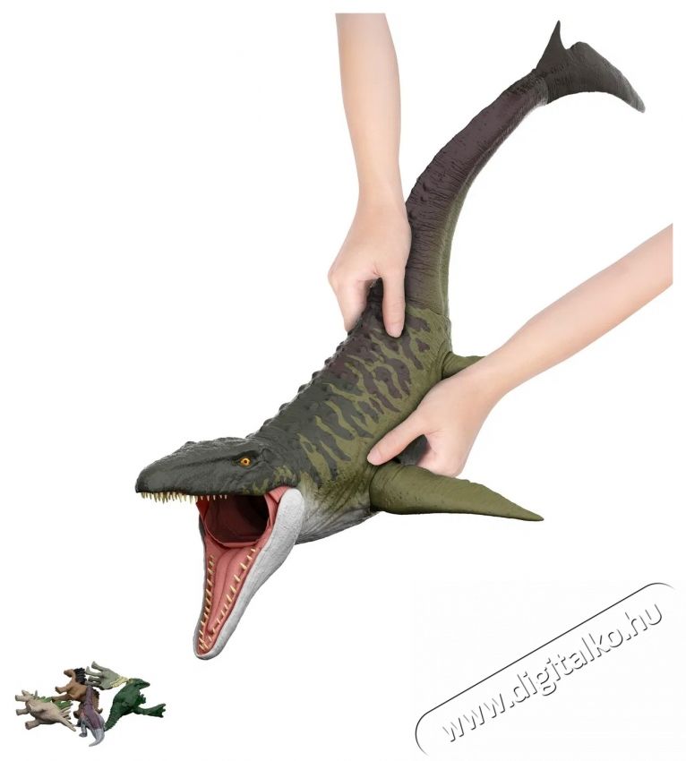 Mattel Jurassic World Szuper kolossz&aacute;lis Mosasaurus H&aacute;ztart&aacute;s / Otthon / K&uuml;lt&eacute;r - J&aacute;t&eacute;k / Sport - J&aacute;t&eacute;kfigura - 531937