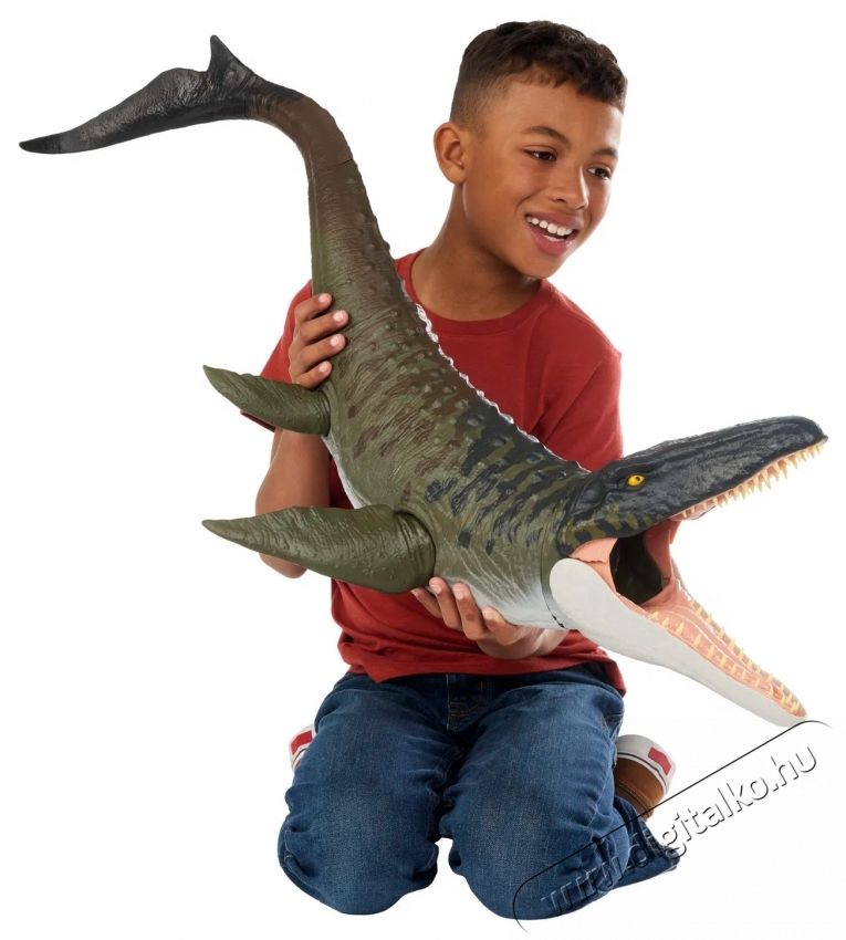Mattel Jurassic World Szuper kolossz&aacute;lis Mosasaurus H&aacute;ztart&aacute;s / Otthon / K&uuml;lt&eacute;r - J&aacute;t&eacute;k / Sport - J&aacute;t&eacute;kfigura - 531937