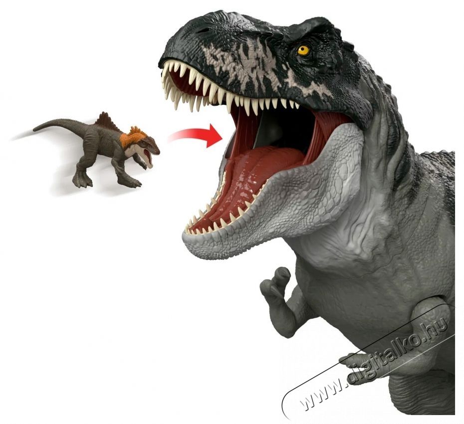 Mattel Jurassic World Szuper kolossz&aacute;lis T-Rex H&aacute;ztart&aacute;s / Otthon / K&uuml;lt&eacute;r - J&aacute;t&eacute;k / Sport - J&aacute;t&eacute;kfigura - 531935