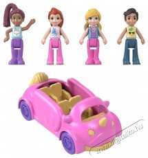 Mattel Polly Pocket &uuml;d&uuml;lőhely bőr&ouml;ndben  4 pidi baba  25+ kieg&eacute;sz&iacute;tő H&aacute;ztart&aacute;s / Otthon / K&uuml;lt&eacute;r - J&aacute;t&eacute;k / Sport - J&aacute;t&eacute;kfigura - 531932