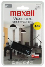 Maxell USB 8GB Venture Mem&oacute;ria k&aacute;rtya / Pendrive - Pendrive - 270503
