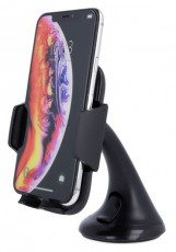 MAXLIFE TF-0071 univerzális műszerfalra/szélvédőre helyezhető fekete autós telefon tartó Autóhifi / Autó felszerelés - Autós tartó - 444586