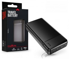 MAXLIFE TF-0167 30000mAh fekete powerbank Mobil / Kommunikáció / Smart - Powerbank / Külső akkumulátor és töltő - 458636