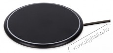 MAXLIFE TF-0117 10W fekete vezeték nélküli töltőállomás Akkuk és töltők - Li-ion akkumulátor és töltő (utángyártott) - Töltő - 443308